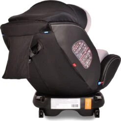 Cangaroo Pilot Black Leather SPS Isofix 360° 0-36 Kg Autostoel Met Zonnekap -Aanbiedingen BIBS Winkel 1200x1196 21