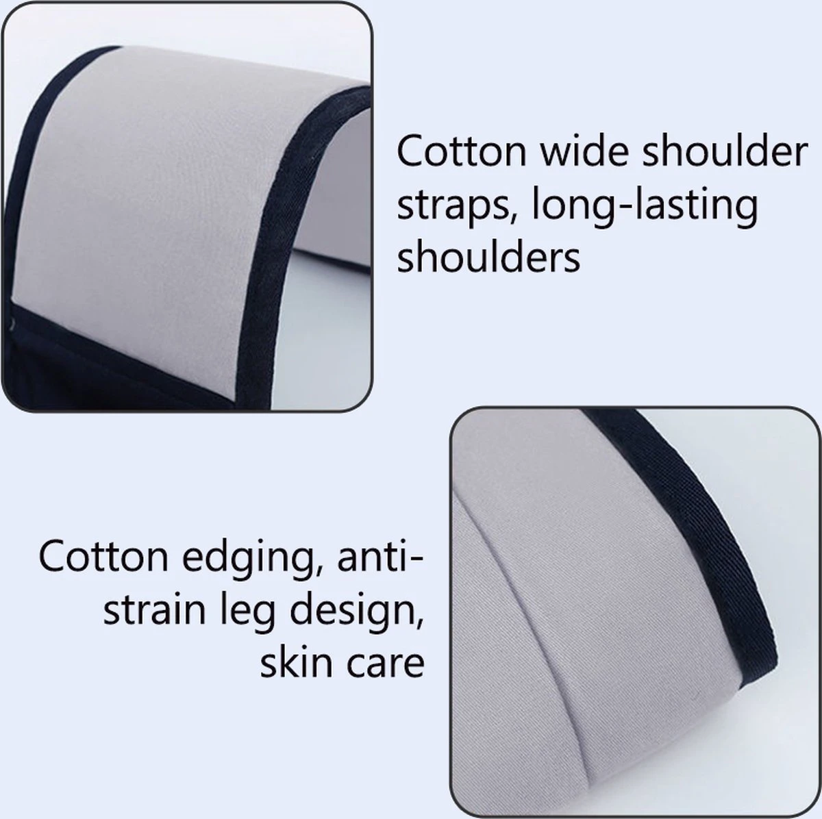 Merkloos Draagzak - Baby Draagzak - Zak - Grijs - Multifunctioneel - Ergonomisch - Baby - Dreumes - Peuter - Wrap - Travel Size - Tot 48 Maanden 4 Merkloos Draagzak - Baby Draagzak - Zak - Grijs - Multifunctioneel - Ergonomisch - Baby - Dreumes - Peuter - Wrap - Travel Size - Tot 48 Maanden - Afbeelding 4