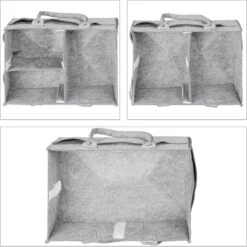 Relaxdays Luiertas Baby - Verzorgingstas Vilt - Organizer Luiers - Uitneembare Schotjes - Lichtgrijs 17 Relaxdays Luiertas Baby - Verzorgingstas Vilt - Organizer Luiers - Uitneembare Schotjes - Lichtgrijs -Aanbiedingen BIBS Winkel 1200x1198 120