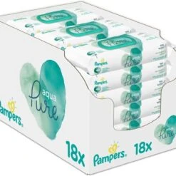 Pampers® Pampers Aqua Pure Billendoekjes - 864 Doekjes -Aanbiedingen BIBS Winkel 1200x1198 17