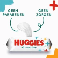 Huggies Billendoekjes - All Over Clean - 10 X 56 - 560 Billendoekjes - Voordeelverpakking -Aanbiedingen BIBS Winkel 1200x1198 24