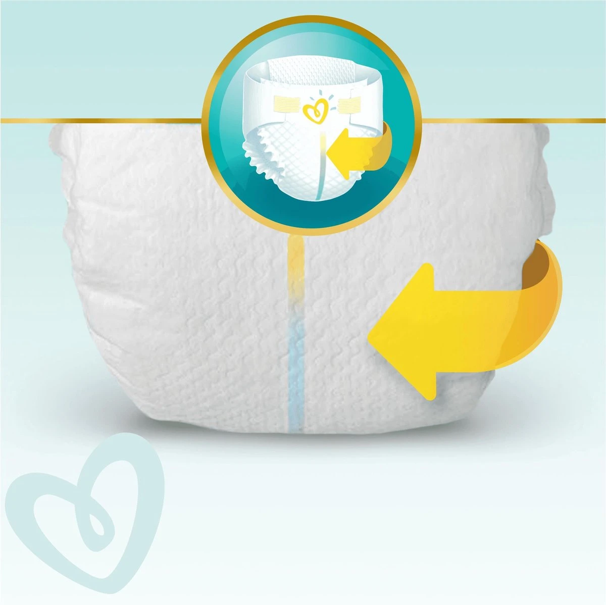 Pampers® Pampers Premium Protection Luiers Maat 3 - 80 Luiers 2 Pampers® Pampers Premium Protection Luiers Maat 3 - 80 Luiers - Afbeelding 2