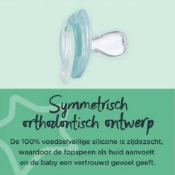 Tommee Tippee Fun Style Spenen, Symmetrisch Orthodontisch Ontwerp, BPA-vrij Silicone, 18-36 M, Verpakking Van 6 Stuks -Aanbiedingen BIBS Winkel 1200x1199 176