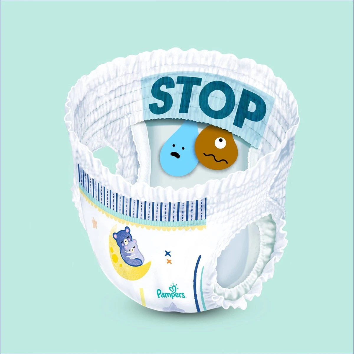 Pampers® Pampers - Night Pants - Maat 4 - Small Pack - 40 Luierbroekjes 4 Pampers® Pampers - Night Pants - Maat 4 - Small Pack - 40 Luierbroekjes - Afbeelding 4