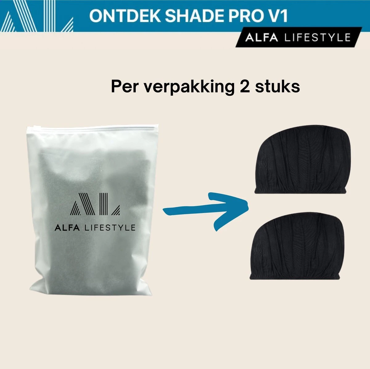 ALFA LIFESTYLE® Luxe Zonneschermen Auto - SHADE PRO V1 - UV Protectie Bescherming - 2 Stuks 8 ALFA LIFESTYLE® Luxe Zonneschermen Auto - SHADE PRO V1 - UV Protectie Bescherming - 2 Stuks - Afbeelding 8