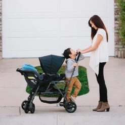 Joovy Caboose Graphite Stand On Tandem Buggy - Zwart - Duo Buggy - Dubbele Buggy -Aanbiedingen BIBS Winkel 1200x1199 69