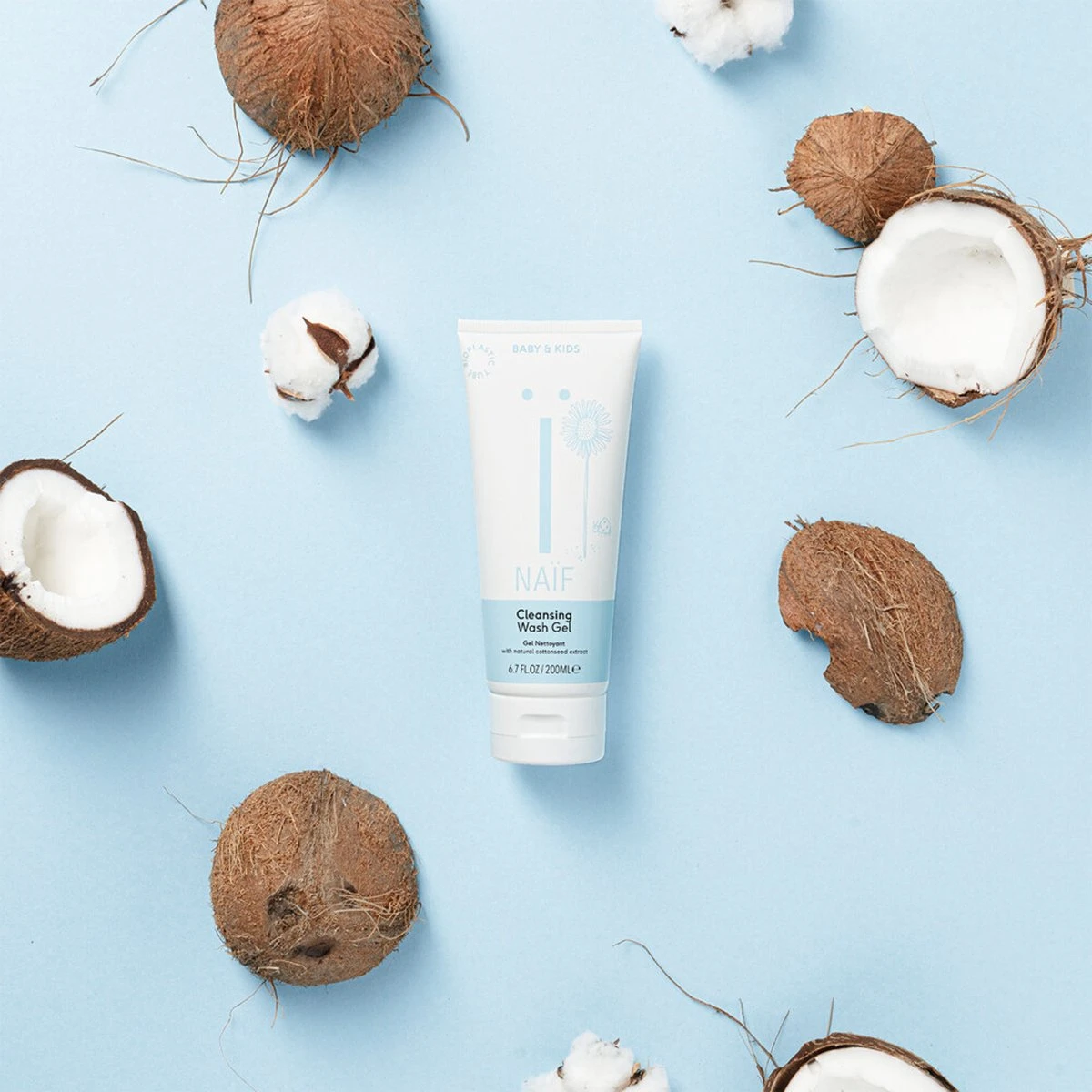 Naïf Baby Wasgel - Baby En Kind - 200ml - Met Natuurlijke Ingrediënten 2 Naïf Baby Wasgel - Baby En Kind - 200ml - Met Natuurlijke Ingrediënten - Afbeelding 2