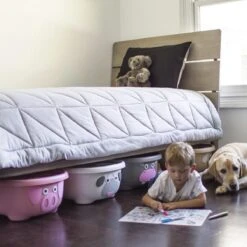 Prince Lionheart Tubimal® Met Hangmat | Baby & Peuter Badje | Opbergruimte Met Deksel | Stapelbaar | Herbruikbaar - Blauw / Olifant -Aanbiedingen BIBS Winkel 1200x1200 1033