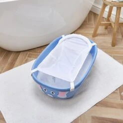 Prince Lionheart Tubimal® Met Hangmat | Baby & Peuter Badje | Opbergruimte Met Deksel | Stapelbaar | Herbruikbaar - Blauw / Olifant -Aanbiedingen BIBS Winkel 1200x1200 1037