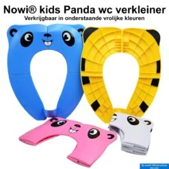Merkloos Wc Verkleiner Opvouwbaar - Licht En Compact Reis-Formaat WC Bril - Toilet Trainer Voor Peuters Onderweg - Panda Blauw -Aanbiedingen BIBS Winkel 1200x1200 1254
