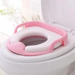 Universele Toiletbril Met Handvaten Voor Kinderen | Kinder Toiletzitje Toiletstoel | WC-bril Verkleiner Voor Peuters En Kleuters | Roze LB-A23 -Aanbiedingen BIBS Winkel 1200x1200 1260