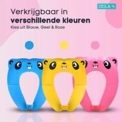 Zigla - WC Verkleiner - Kinder WC Bril - Opvouwbaar - Licht Ontwerp - Hygiënisch Voor Onderweg - WC Bril Voor Zindelijkheidstraining - Makkelijk Mee Te Nemen - Gratis Tasje Bijgeleverd - -Aanbiedingen BIBS Winkel 1200x1200 1265