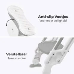 LifeGoods WC Verkleiner Met Trapje - Trainer Met Opstapje - 2 Tot 7 Jaar - Grijs/Wit -Aanbiedingen BIBS Winkel 1200x1200 1314