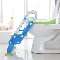 LifeGoods WC Verkleiner Met Trapje - Trainer Met Opstapje - 2 Tot 7 Jaar - Groen/Blauw -Aanbiedingen BIBS Winkel 1200x1200 1328