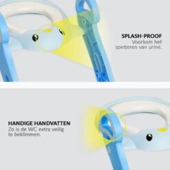 Buxibo Kinder WC Met Opstapje - WC Bril Kind - Kinderzitting WC - Toilet Verkleiner - Toilettrainer - Blauw -Aanbiedingen BIBS Winkel 1200x1200 1349