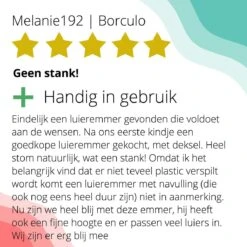 Luieremmer Large Zilver - Groot - Zonder Navulling - Geschikt Voor Pampers En Huggies - Stoma -Aanbiedingen BIBS Winkel 1200x1200 1374