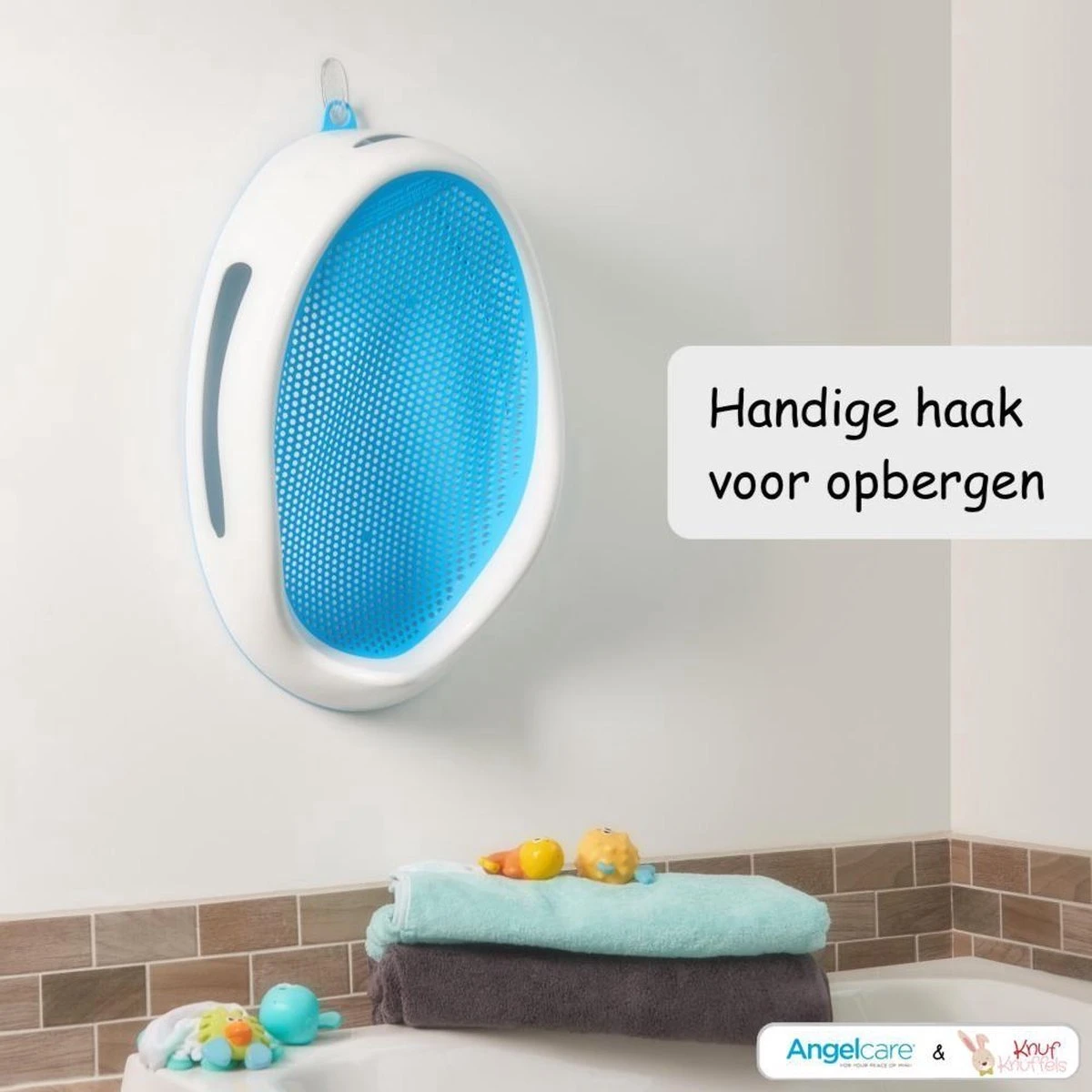Angelcare Baby Badzitje - Zachte Zitting - Blauw 12 Angelcare Baby Badzitje - Zachte Zitting - Blauw - Afbeelding 12