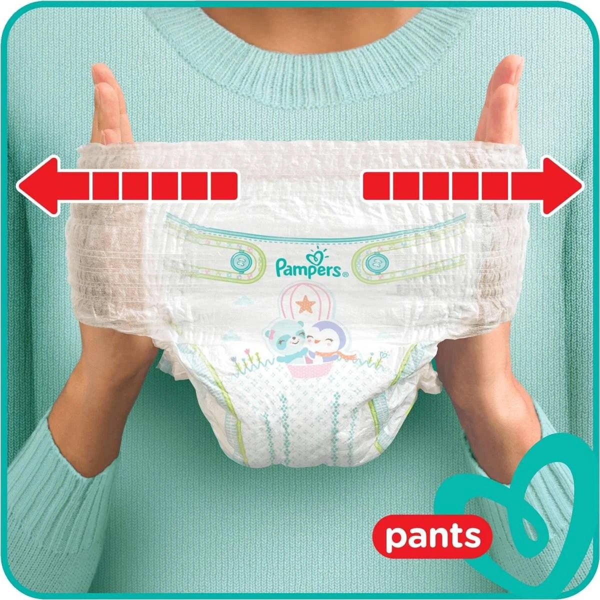 Pampers® Pampers Baby Dry Pants Luierbroekjes - Maat 5 - Mega Pack - 74 Luierbroekjes 9 Pampers® Pampers Baby Dry Pants Luierbroekjes - Maat 5 - Mega Pack - 74 Luierbroekjes - Afbeelding 9