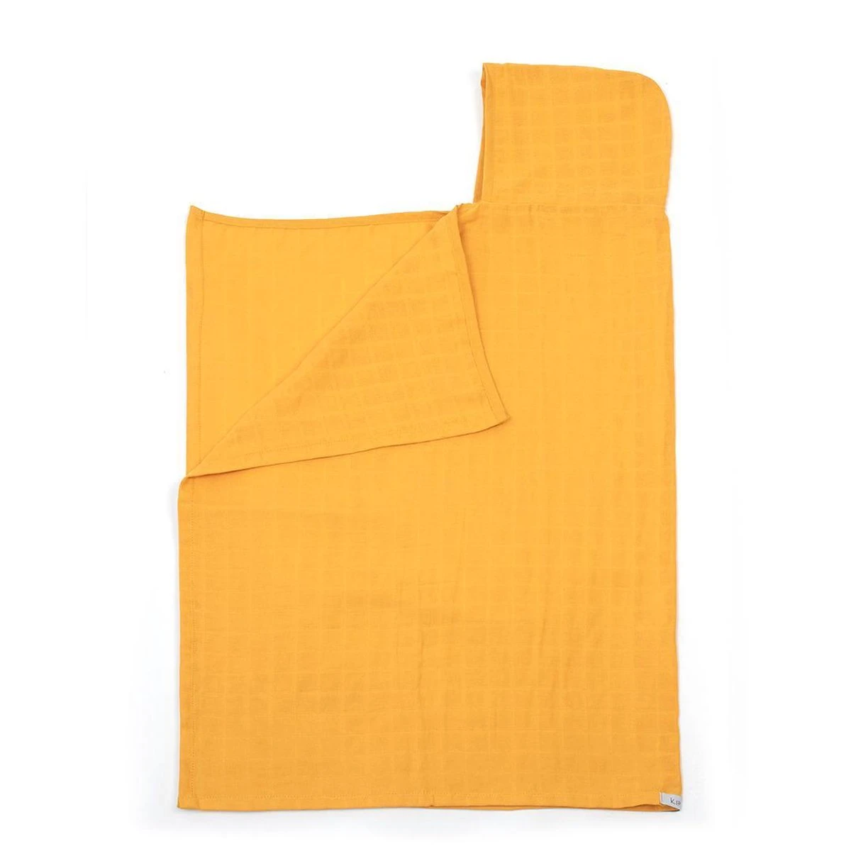 KipKep Blenker Hydrofiele Badcape - Maat 100x70cm - Little Bees Geel 9 KipKep Blenker Hydrofiele Badcape - Maat 100x70cm - Little Bees Geel - Afbeelding 9