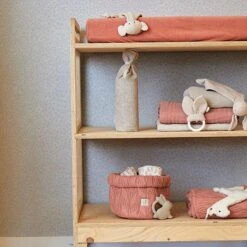 Jollein Hydrofiel Multidoek Meadow 70x70cm - Rosewood - 3 Stuks -Aanbiedingen BIBS Winkel 1200x1200 1538