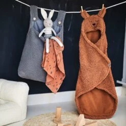 Jollein Hydrofiel Multidoek Spot 115x115cm - Caramel - 2 Stuks -Aanbiedingen BIBS Winkel 1200x1200 1550