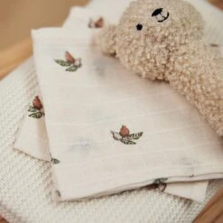 Jollein Hydrofiele Doek Small 70x70cm - Rosehip - 3 Stuks -Aanbiedingen BIBS Winkel 1200x1200 1571