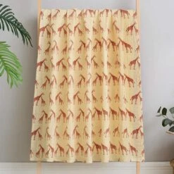 2 Stuks - Hydrofiele Doeken XL 120x120 Cm - Inbakerdoek Baby - Safari Giraf -Aanbiedingen BIBS Winkel 1200x1200 1622