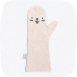 Invented 4 Kids - Douche Washandje - Washandjes - Roze Bever -Aanbiedingen BIBS Winkel 1200x1200 1636