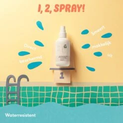 Naïf Zonnebrand Spray SPF50 Zonder Parfum - 100ML - Baby & Kids - Met Natuurlijke Ingrediënten -Aanbiedingen BIBS Winkel 1200x1200 1676