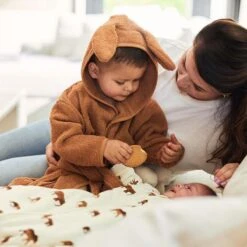 Jollein Baby Badjas 1-2jr - Caramel -Aanbiedingen BIBS Winkel 1200x1200 1705