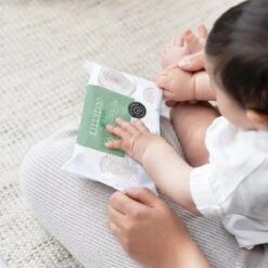 LILLYDOO Green Natural Billendoekjes - Doekjes 100% Vrij Van Plastic & Parfum - 1440 Stuks (24x60) -Aanbiedingen BIBS Winkel 1200x1200 180