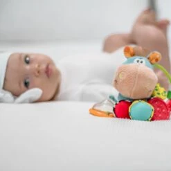 Playgro Clip Clop Rammelaar - Blauw - Activiteitenspeeltje - Kraamkado -Aanbiedingen BIBS Winkel 1200x1200 1856