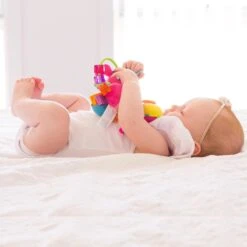 Playgro Clip Clop Rammelaar - Roze - Activiteitenspeeltje - Kraamkado -Aanbiedingen BIBS Winkel 1200x1200 1882