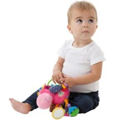 Playgro Clip Clop Rammelaar - Roze - Activiteitenspeeltje - Kraamkado -Aanbiedingen BIBS Winkel 1200x1200 1887