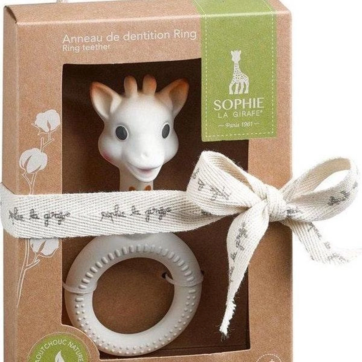 Sophie De Giraf - So Pure - Bijtspeeltje - Bijtring 4 Sophie De Giraf - So Pure - Bijtspeeltje - Bijtring - Afbeelding 4