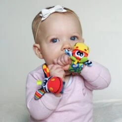 Playgro Pols- En Voetrammelaarset Zebra & Giraf - Set Van 4 Stuks, 2 Polsbandjes En 2 Rammelsokjes -Aanbiedingen BIBS Winkel 1200x1200 1956