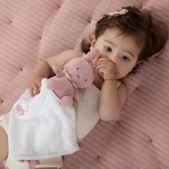 Tiamo Collection Knuffeldoekje Nijntje - Pink Baby Rib -Aanbiedingen BIBS Winkel 1200x1200 1987