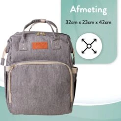Luiertas Rugzak - Monx Luiertas Verzorgingstas Met Uitklapbaar Babybedje - Overzichtelijke Luierrugzak Extra Buggy En Kinderwagen Haken Inclusief Geïsoleerde Flessenhouder - Grijs 19 Luiertas Rugzak - Monx Luiertas Verzorgingstas Met Uitklapbaar Babybedje - Overzichtelijke Luierrugzak Extra Buggy En Kinderwagen Haken Inclusief Geïsoleerde Flessenhouder - Grijs -Aanbiedingen BIBS Winkel 1200x1200 2057