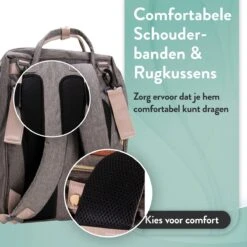 Luiertas Rugzak - Monx Luiertas Verzorgingstas Met Uitklapbaar Babybedje - Overzichtelijke Luierrugzak Extra Buggy En Kinderwagen Haken Inclusief Geïsoleerde Flessenhouder - Grijs 20 Luiertas Rugzak - Monx Luiertas Verzorgingstas Met Uitklapbaar Babybedje - Overzichtelijke Luierrugzak Extra Buggy En Kinderwagen Haken Inclusief Geïsoleerde Flessenhouder - Grijs -Aanbiedingen BIBS Winkel 1200x1200 2058