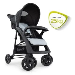 Hauck Shopper Neo II Buggy - Caviar/Silver -Aanbiedingen BIBS Winkel 1200x1200 2081