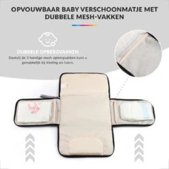 Baby Verschoonmatje Met Luieretui Voor Onderweg - Verschoningsmatje Opvouwbaar - Verzorgingsmatje - Grijs -Aanbiedingen BIBS Winkel 1200x1200 2110