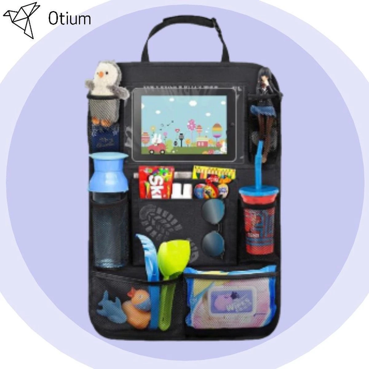Luxe Autostoel Organizer - Met Tablet Of IPad Vak - Organizer Voor In De Auto - Kind - Kids - Geschikt Voor IPad Of Tablet - Nieuw! - Vakantie - 10 Vakken - Voor Kinderen - Car Organizer - 2021 Uitvoering! Auto Organizer - Nieuw! 2 Luxe Autostoel Organizer - Met Tablet Of IPad Vak - Organizer Voor In De Auto - Kind - Kids - Geschikt Voor IPad Of Tablet - Nieuw! - Vakantie - 10 Vakken - Voor Kinderen - Car Organizer - 2021 Uitvoering! Auto Organizer - Nieuw! - Afbeelding 2