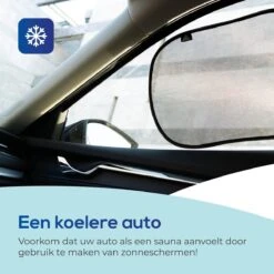 Lifestyle Living Zonnescherm Auto Zijruit – Zonwering Voor Baby En Kind – Zonder Zuignappen – UV Protectie – 2 Stuks – 51 X 31CM – Statisch - Zelfklevend -Aanbiedingen BIBS Winkel 1200x1200 2149