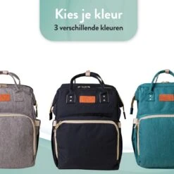 Luiertas Rugzak - Monx Luiertas Verzorgingstas Met Uitklapbaar Babybedje - Overzichtelijke Luierrugzak Extra Buggy En Kinderwagen Haken Inclusief Geïsoleerde Flessenhouder - Zwart 25 Luiertas Rugzak - Monx Luiertas Verzorgingstas Met Uitklapbaar Babybedje - Overzichtelijke Luierrugzak Extra Buggy En Kinderwagen Haken Inclusief Geïsoleerde Flessenhouder - Zwart -Aanbiedingen BIBS Winkel 1200x1200 2167