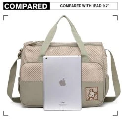 Miss Lulu Luiertas - 5-delige Verzorgingstas Set - Grijs (9026 GY) -Aanbiedingen BIBS Winkel 1200x1200 2192