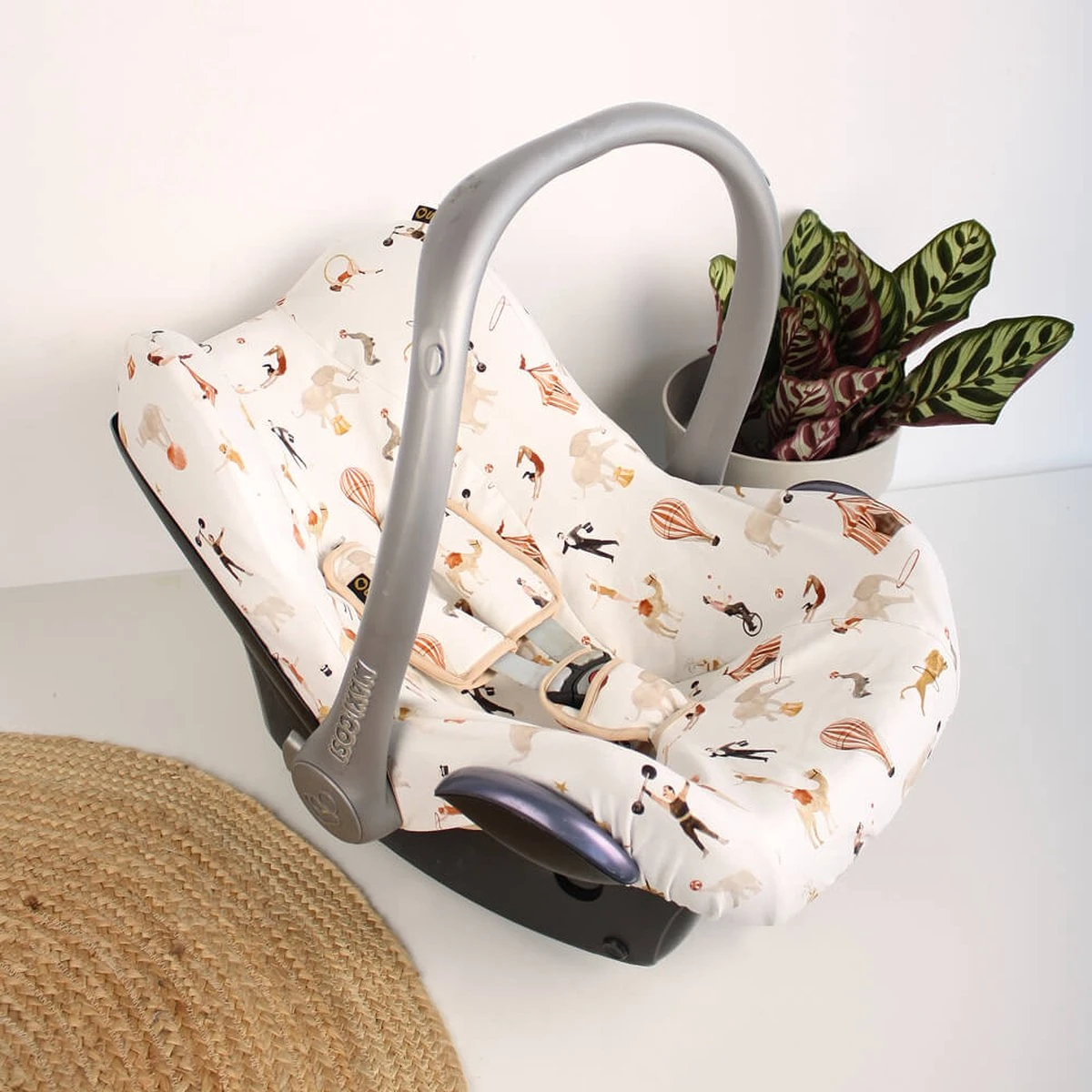 Hoes Zomerhoes Autostoelhoes Voor Maxi-Cosi Cabriofix, Citi En Pebble - Circus 3 Hoes Zomerhoes Autostoelhoes Voor Maxi-Cosi Cabriofix, Citi En Pebble - Circus - Afbeelding 3