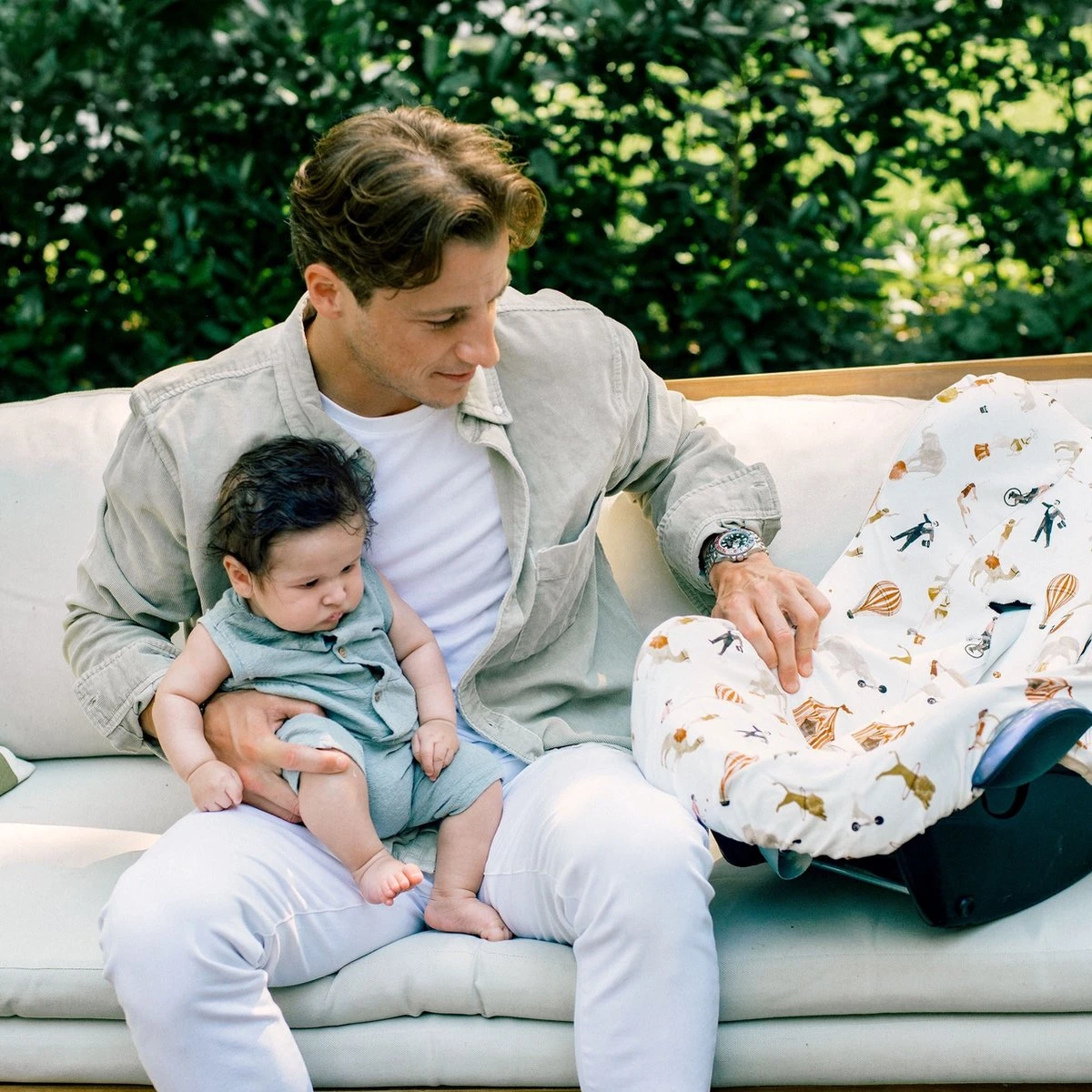 Hoes Zomerhoes Autostoelhoes Voor Maxi-Cosi Cabriofix, Citi En Pebble - Circus 6 Hoes Zomerhoes Autostoelhoes Voor Maxi-Cosi Cabriofix, Citi En Pebble - Circus - Afbeelding 6