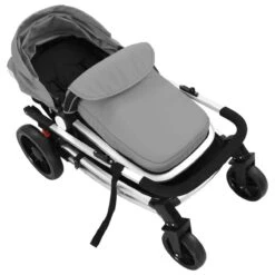 VidaXL Kinderwagen 2-in-1 Aluminium Grijs En Zwart -Aanbiedingen BIBS Winkel 1200x1200 2207