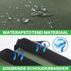 Brisby Slijtvaste Luiertas – Verzorgingstas – Met Buggymontage - Groen -Aanbiedingen BIBS Winkel 1200x1200 2225