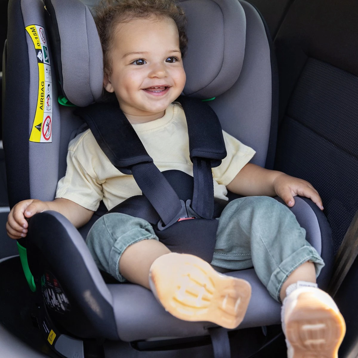 Bebeconfort EvolveFix Plus I-Size - Autostoel - Black Mist - Vanaf De Geboorte Tot 12 Jaar 9 Bebeconfort EvolveFix Plus I-Size - Autostoel - Black Mist - Vanaf De Geboorte Tot 12 Jaar - Afbeelding 9